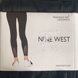 Nine West Triangle Net Leggings
